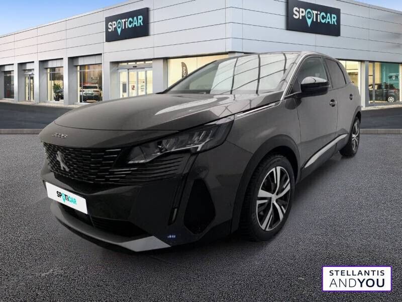 Gris Utilisé 2022 Peugeot 3008 Allure | 20 890 € (Prix juste) - Image 1/4