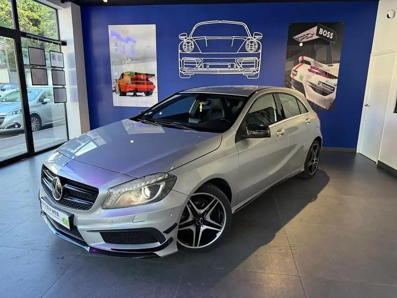 Gris Utilisé 2013 Mercedes A180 AMG Berline | 9 990 € (Bon prix) - Image 1/4