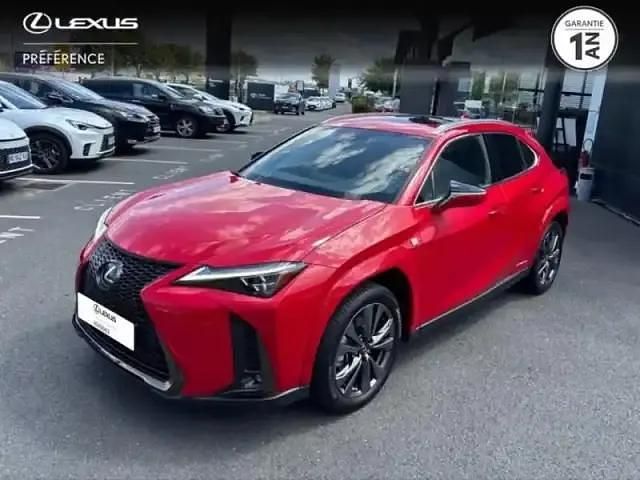 Rouge Occasion 2022 Lexus UX 250h Sport Line SUV | 35 500 € (Prix cher) - Image 1/4