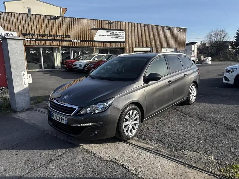 Gris Occasion 2017 Peugeot 308 SW Style Break | 9 490 € (Bon prix) - Image 1/4