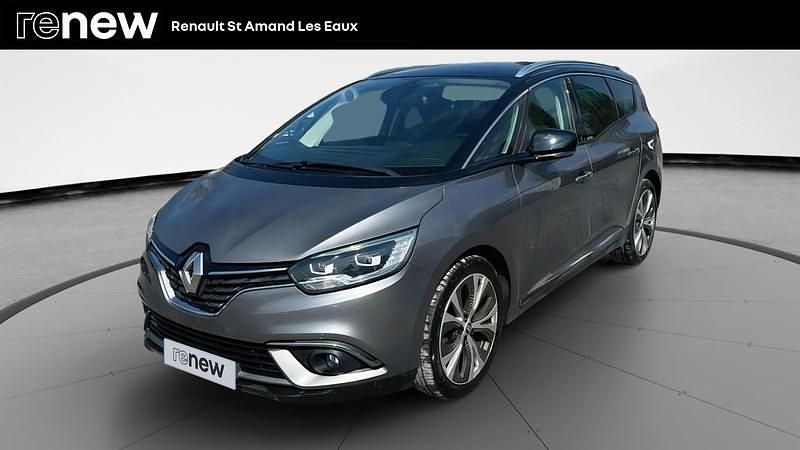 Gris Utilisé 2017 Renault Grand Scénic IV Intens Monospace | 13 999 € (Bon prix) - Image 1/4