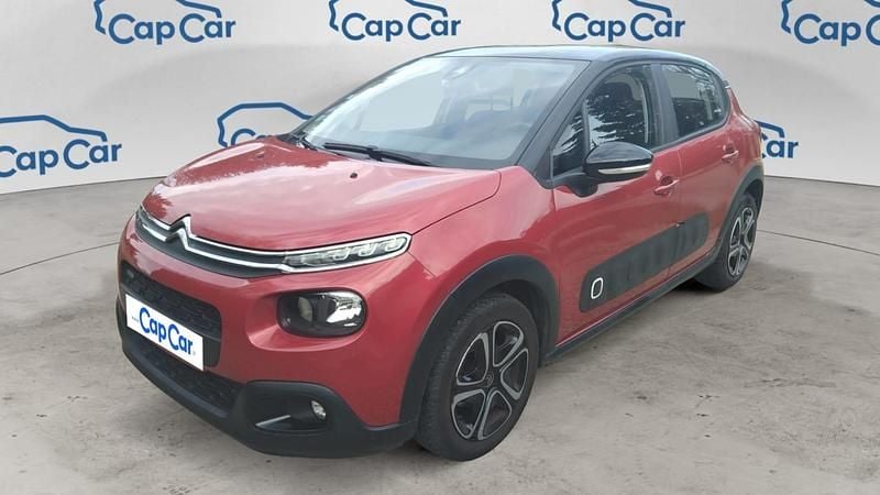 Rouge Occasion 2017 Citroën C3 PureTech Citadine | 6 490 € (Prix juste) - Image 1/3