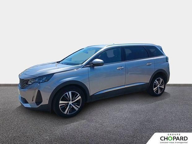 Gris Utilisé 2021 Peugeot 5008 Allure Monospace | 21 990 € (Prix juste) - Image 1/4