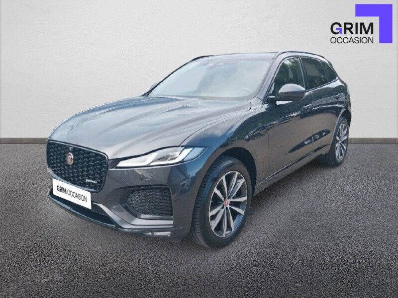 Gris Utilisé 2022 Jaguar F-Pace R-Dynamic SUV | 48 900 € (Prix cher) - Image 1/4