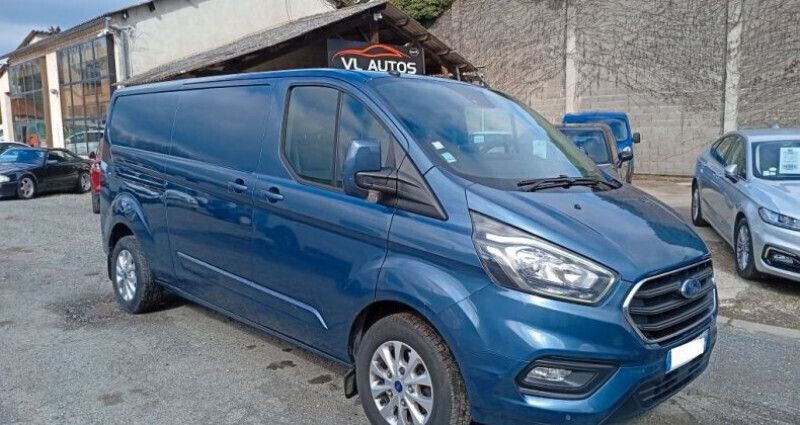 Bleu Utilisé 2018 Ford Transit Custom Berline | 15 750 € (Prix cher) - Image 1/4