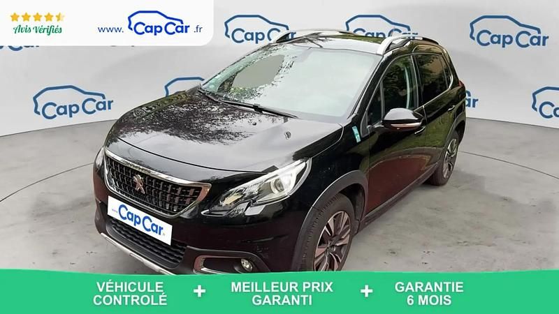 Noir Utilisé 2019 Peugeot 2008 Active SUV | 12 180 € (Super prix) - Image 1/4