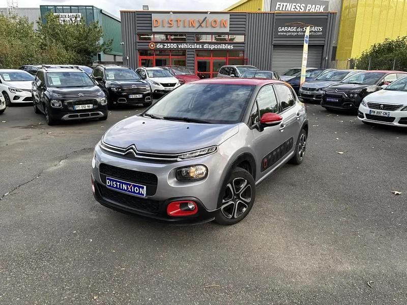 Gris Utilisé 2019 Citroën C3 Business Class Citadine | 9 980 € (Prix assez cher) - Image 1/4