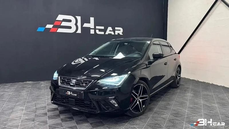 Noir Utilisé 2019 Seat Ibiza FR Citadine | 15 990 € (Prix juste) - Image 1/4
