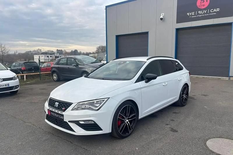 Occasion Seat Leon ST CUPRA 300 ch (220 kW) 2017 Blanc Break