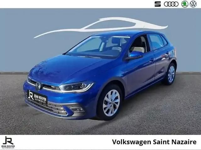 Reef blue métallisé/reef blue métallisé Utilisé 2023 VW Polo Style Berline | 20 890 € (Prix juste) - Image 1/4