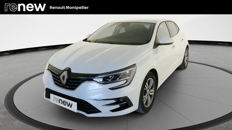 Blanc Utilisé 2022 Renault Mégane IV Intens Berline | 16 499 € (Bon prix) - Image 1/4