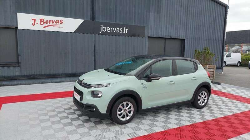 Vert Utilisé 2020 Citroën C3 PureTech Citadine | 15 790 € (Prix cher) - Image 1/4
