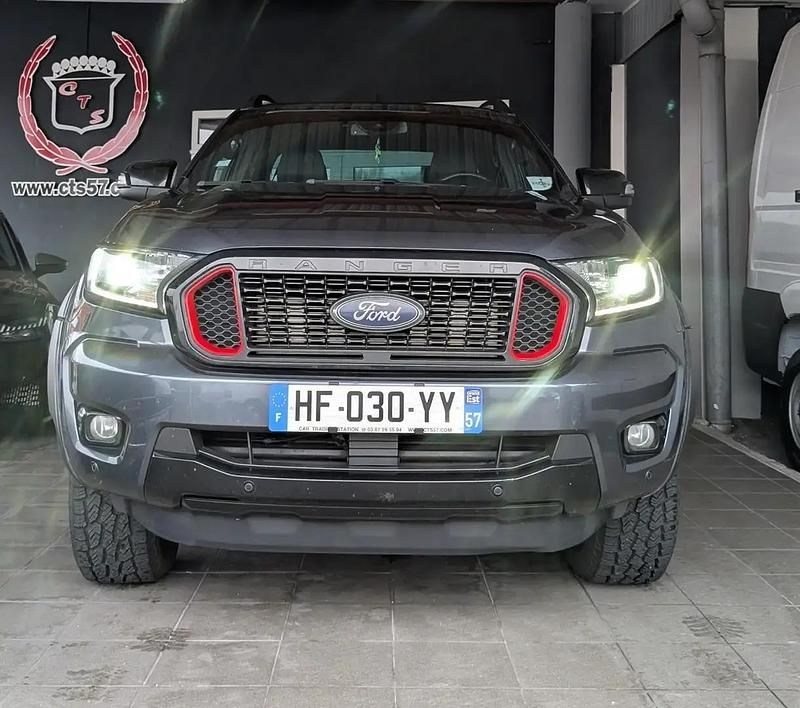 Occasion Ford Ranger 218 ch (160 kW) 2020 Gris Pick-up