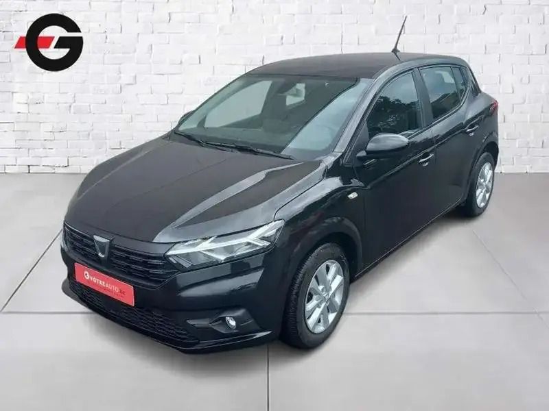 Noir Utilisé 2021 Dacia Sandero Expression Citadine | 10 990 € (Prix juste) - Image 1/4
