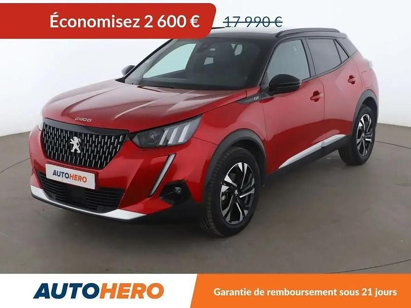Rouge Utilisé 2021 Peugeot 2008 GT SUV | 15 390 € (Bon prix) - Image 1/2