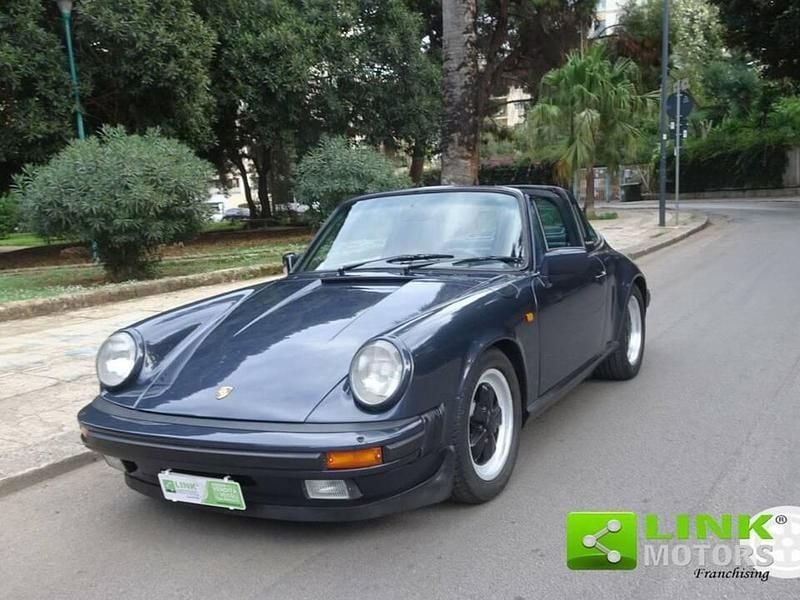 Bleu Utilisé 1987 Porsche 911 Carrera Cabriolet Cabriolet | 66 000 € - Image 1/4