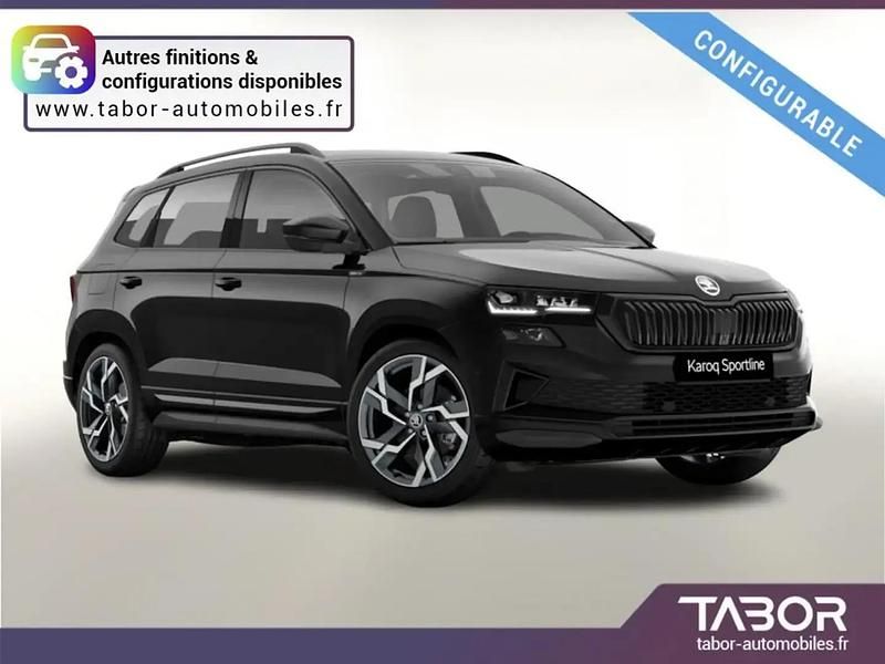 Gris Nouvelle 2025 Skoda Karoq SportLine SUV | 32 761 € (Super prix) - Image 1/4