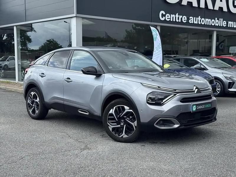Gris Utilisé 2021 Citroën C4 Shine Berline | 16 990 € (Prix juste) - Image 1/4