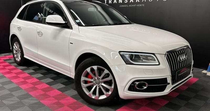 Blanc Utilisé 2016 Audi Q5 S-Line SUV | 22 490 € (Prix assez cher) - Image 1/4