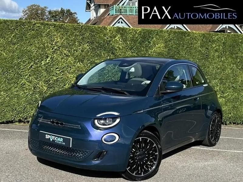 Vert Occasion 2020 Fiat 500e La Prima Berline | 16 800 € (Prix juste) - Image 1/4