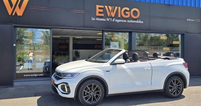 Blanc Utilisé 2022 VW T-Roc R-line SUV | 29 990 € (Prix juste) - Image 1/4