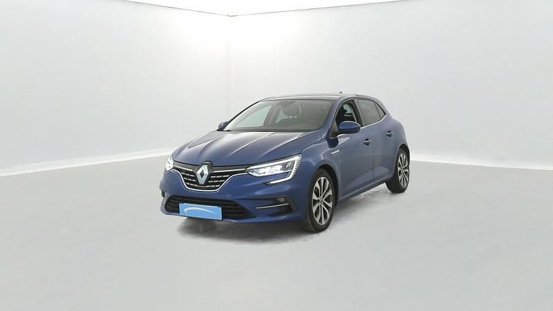 Bleu Utilisé 2023 Renault Mégane IV Techno Berline | 21 790 € (Prix juste) - Image 1/4