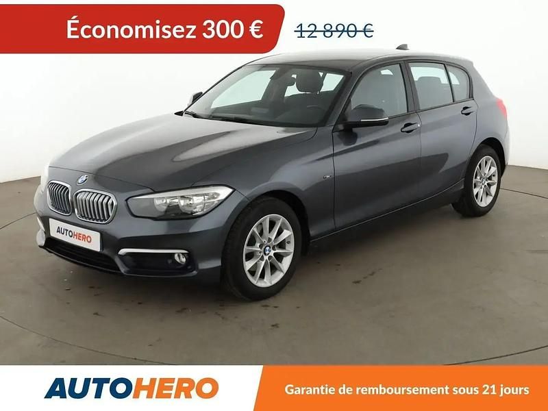 Gris Utilisé 2015 BMW 116 Citadine | 12 590 € (Prix assez cher) - Image 1/2