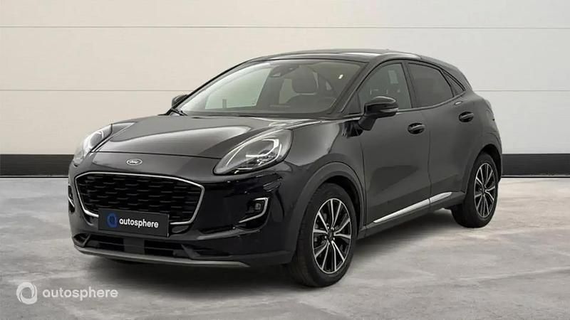 Noir Utilisé 2020 Ford Puma Gen-E Titanium SUV | 13 999 € (Prix juste) - Image 1/4