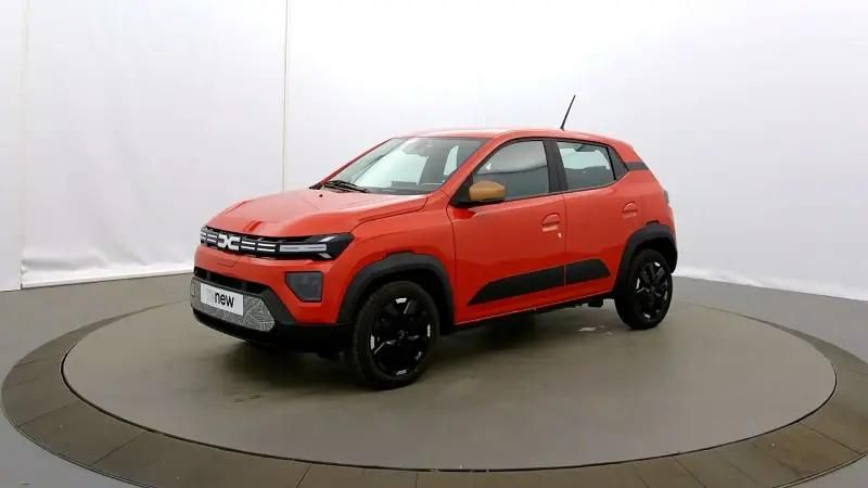 Rouge Nouvelle 2025 Dacia Spring Extreme Citadine | 16 980 € (Prix assez cher) - Image 1/4