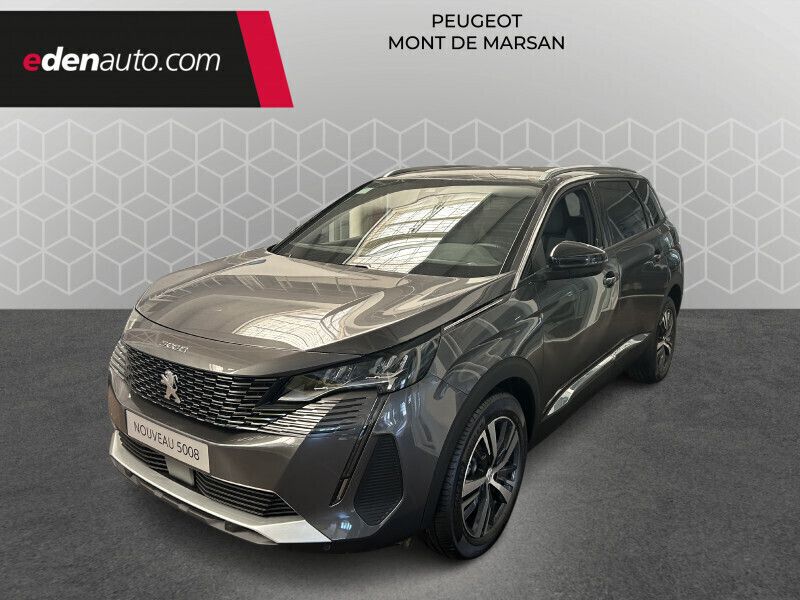 Gris Utilisé 2024 Peugeot 5008 Allure Monospace | 28 990 € (Bon prix) - Image 1/4