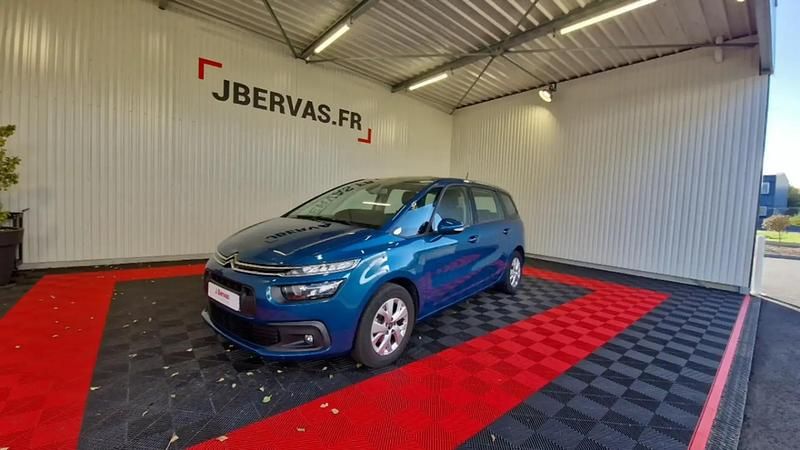 Bleu Utilisé 2020 Citroën C4 SpaceTourer Business Class Monospace | 16 990 € (Prix juste) - Image 1/4