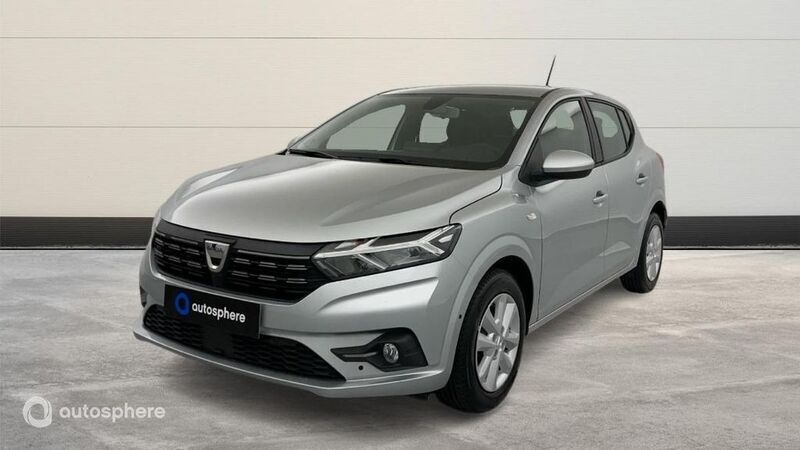 Gris Utilisé 2022 Dacia Sandero Comfort Citadine | 14 499 € (Bon prix) - Image 1/4