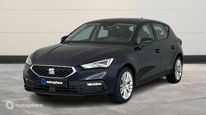 Bleu Occasion 2021 Seat Leon Berline | 18 999 € (Bon prix) - Image 1/3