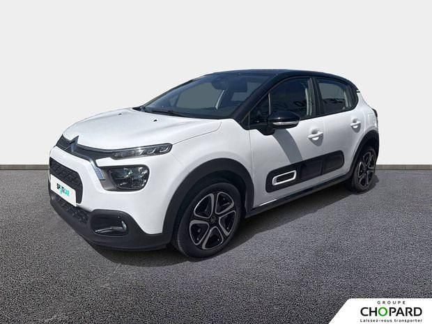 Blanc Utilisé 2022 Citroën C3 Shine Citadine | 10 490 € (Prix juste) - Image 1/4