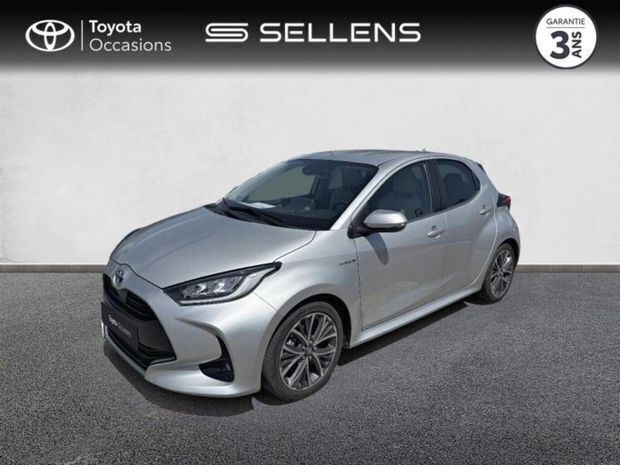 Gris Utilisé 2021 Toyota Yaris Hybrid | 20 880 € (Bon prix) - Image 1/4