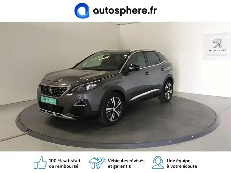 Gris Utilisé 2017 Peugeot 3008 GT-line SUV | 22 880 € - Image 1/4