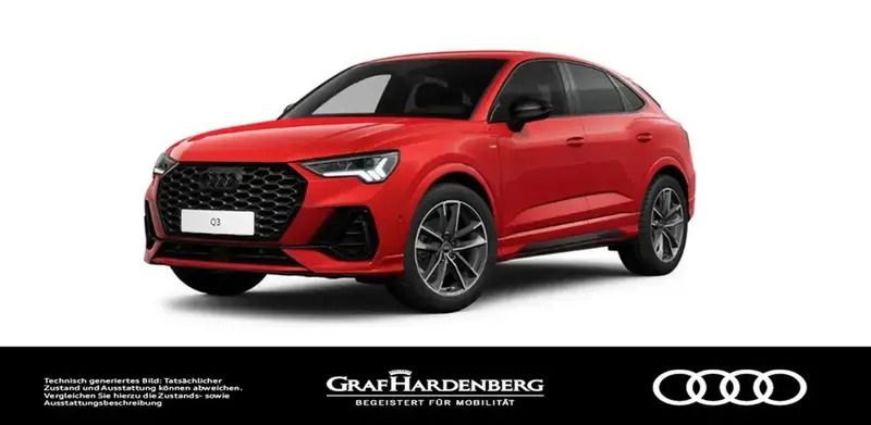 Rouge Utilisé 2024 Audi Q3 Sportback S-Line SUV | 45 980 € (Bon prix) - Image 1/4