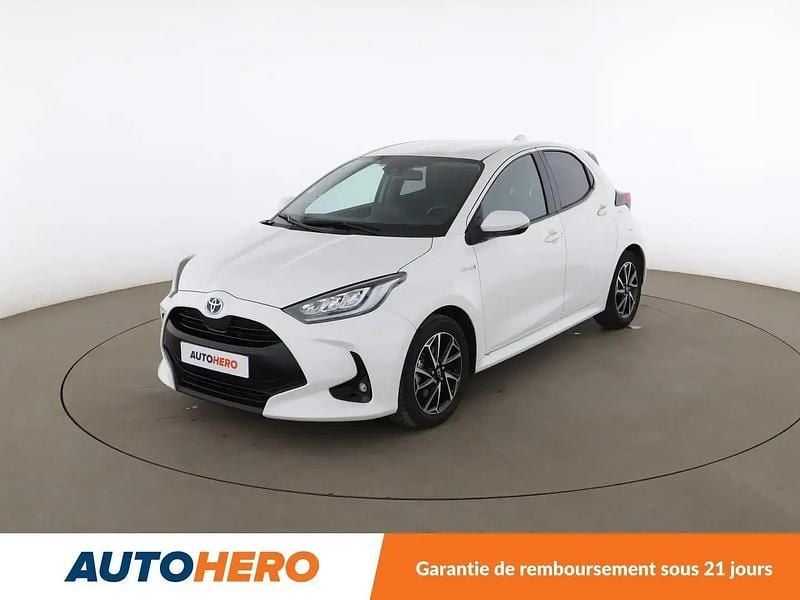Blanc Occasion 2020 Toyota Yaris Hybrid Design Citadine | 17 990 € (Prix juste) - Image 1/2