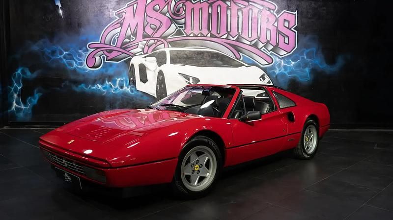 Rouge Occasion 1985 Ferrari 328 Cabriolet | 129 900 € - Image 1/4