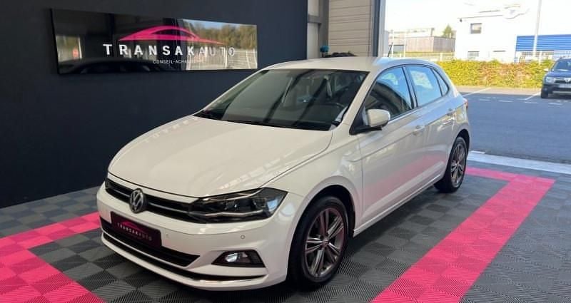 Blanc Utilisé 2019 VW Polo Citadine | 12 990 € (Prix juste) - Image 1/4