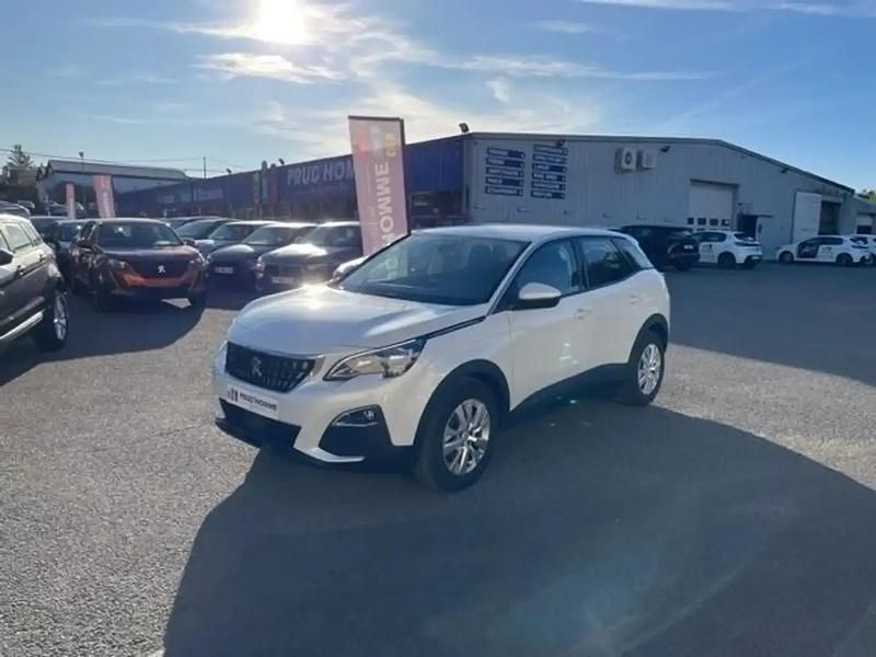 Blanc Utilisé 2020 Peugeot 3008 Active SUV | 16 990 € (Super prix) - Image 1/4