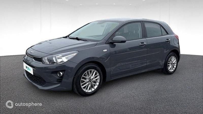 Gris Utilisé 2021 Kia Rio Active Berline | 14 452 € (Prix juste) - Image 1/4