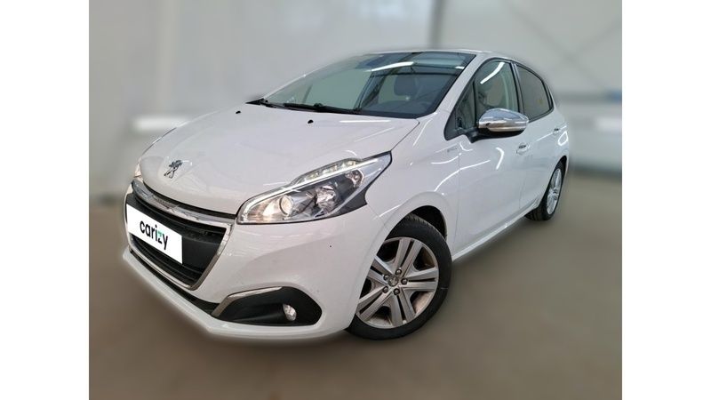 Blanc Utilisé 2018 Peugeot 208 Style Citadine | 5 990 € (Prix juste) - Image 1/4