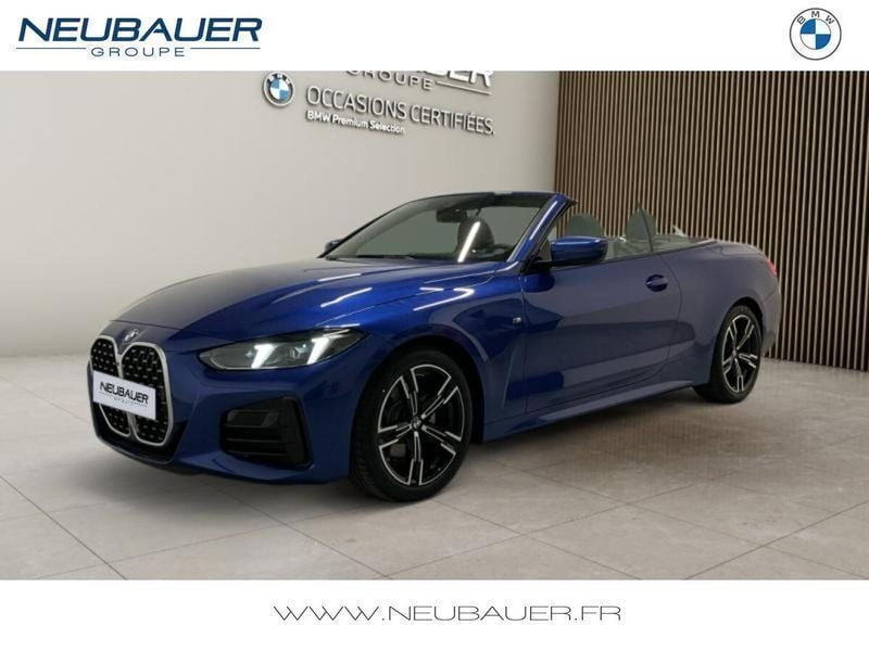 M portimaoblau métallisé Utilisé 2025 BMW 420 M Sport Cabriolet | 72 290 € - Image 1/4