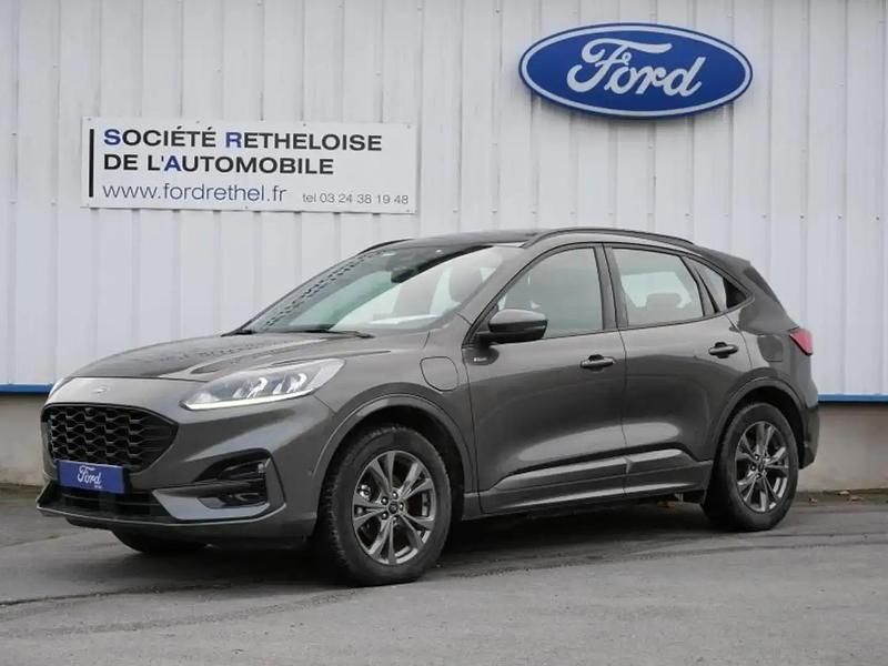 Gris Utilisé 2021 Ford Kuga Business Edition SUV | 20 990 € (Super prix) - Image 1/4