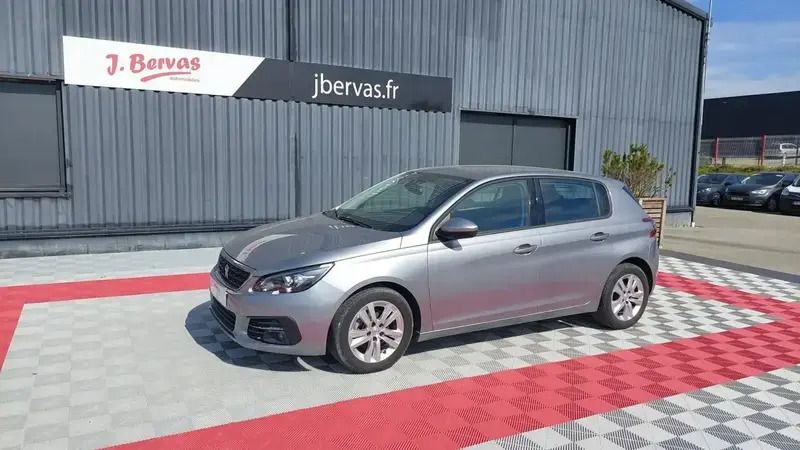 Gris Utilisé 2019 Peugeot 308 Active Berline | 20 690 € (Prix juste) - Image 1/4
