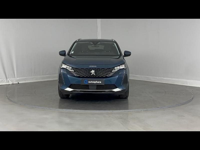 Bleu Utilisé 2021 Peugeot 3008 Allure SUV | 17 999 € (Bon prix) - Image 1/4
