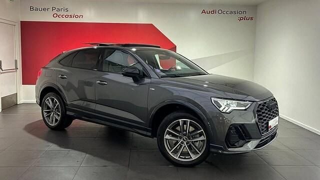 Gris daytona nacré Utilisé 2024 Audi Q3 Sportback S-Line SUV | 56 660 € - Image 1/4