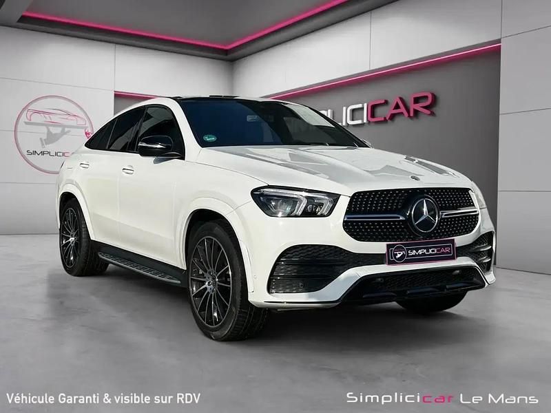 Blanc Occasion 2022 Mercedes GLE350 AMG line Coupé | 66 480 € - Image 1/4
