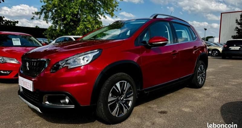 Rouge Utilisé 2017 Peugeot 2008 Allure SUV | 9 490 € (Super prix) - Image 1/4